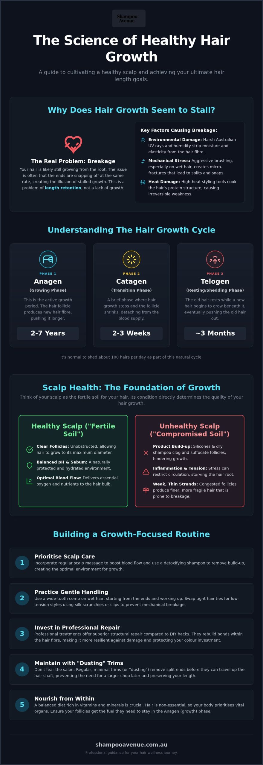 The Ultimate Australian Guide to Hair Growth: Wellness, Scalp Care, and Luxury Results